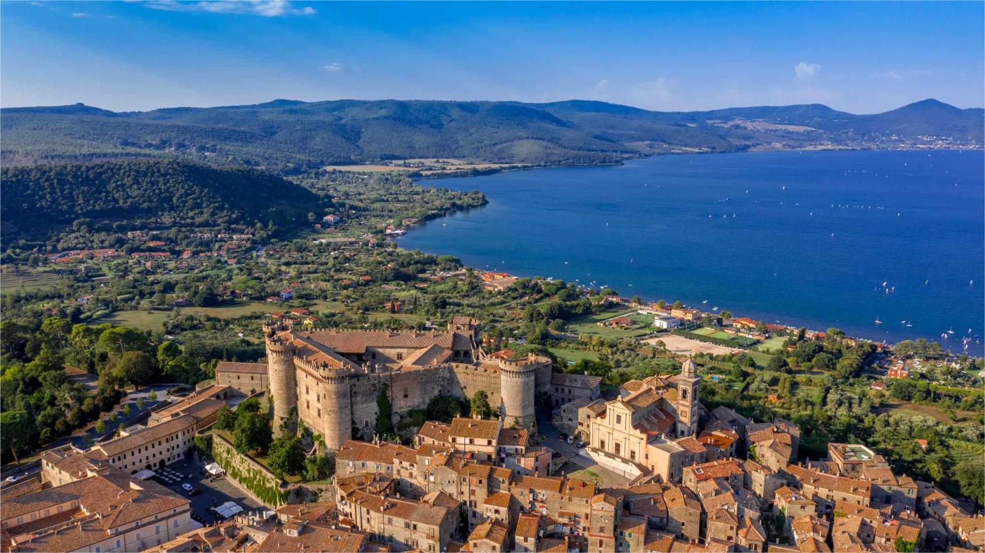 Apt Finestra Sul Castello, Vista Lago Wi-Fi Gratis Bracciano  Eksteriør billede