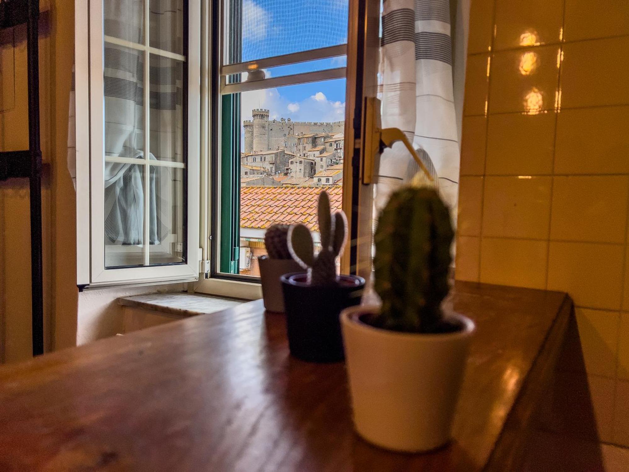 Apt Finestra Sul Castello, Vista Lago Wi-Fi Gratis Bracciano  Eksteriør billede